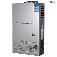 Φορητός θερμοσίφωνας αερίου 6 λίτρων για κάμπινγκ και εξωτερικούς χώρους - DD498 - Sellzone.bg Φορητός θερμοσίφωνας αερίου 6 λίτρων για κάμπινγκ και εξωτερικούς χώρους - DD498